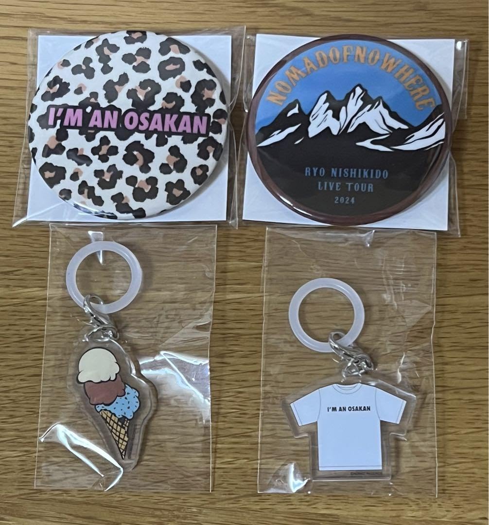 Amazon.co.jp: 錦戸亮 NOMADOFNOWHERE LIVE tour 2024 NH : おもちゃ